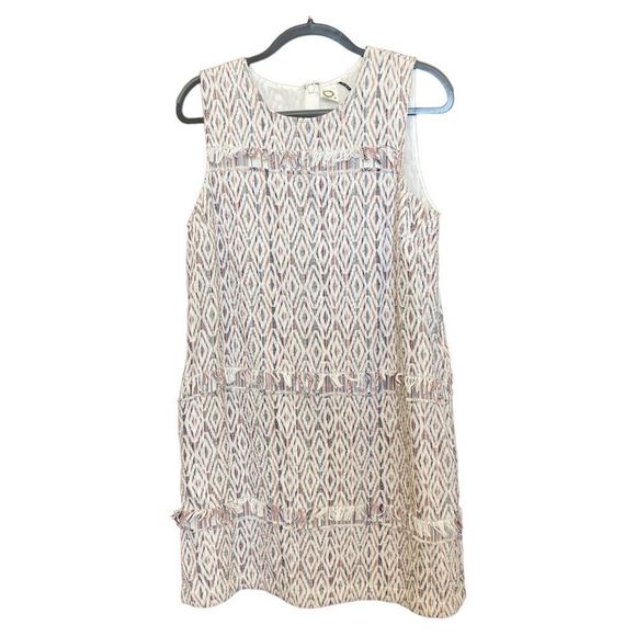 ANTHROPOLOGIE Akemi + Kin Tweed Shift Dress Size 12 - Picture 4 of 10